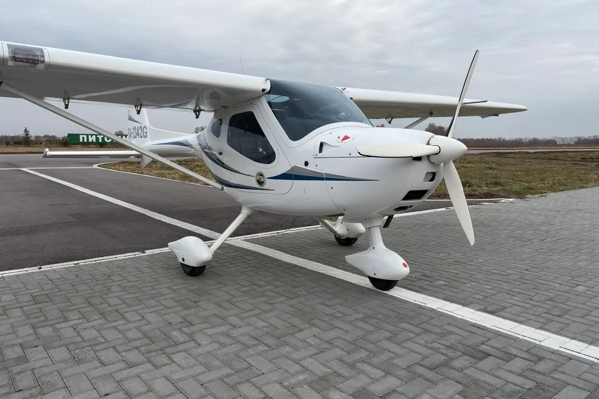 Ознакомительный полёт на самолёте Remos GX над Барнаулом